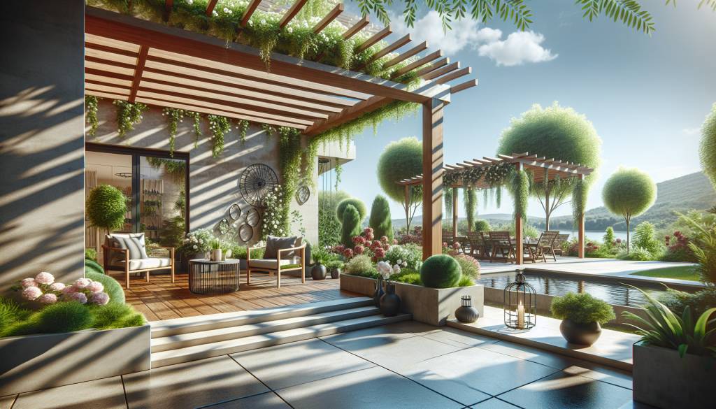 Aménagement du jardin : des dernières tendances pour la terrasse à la pergola