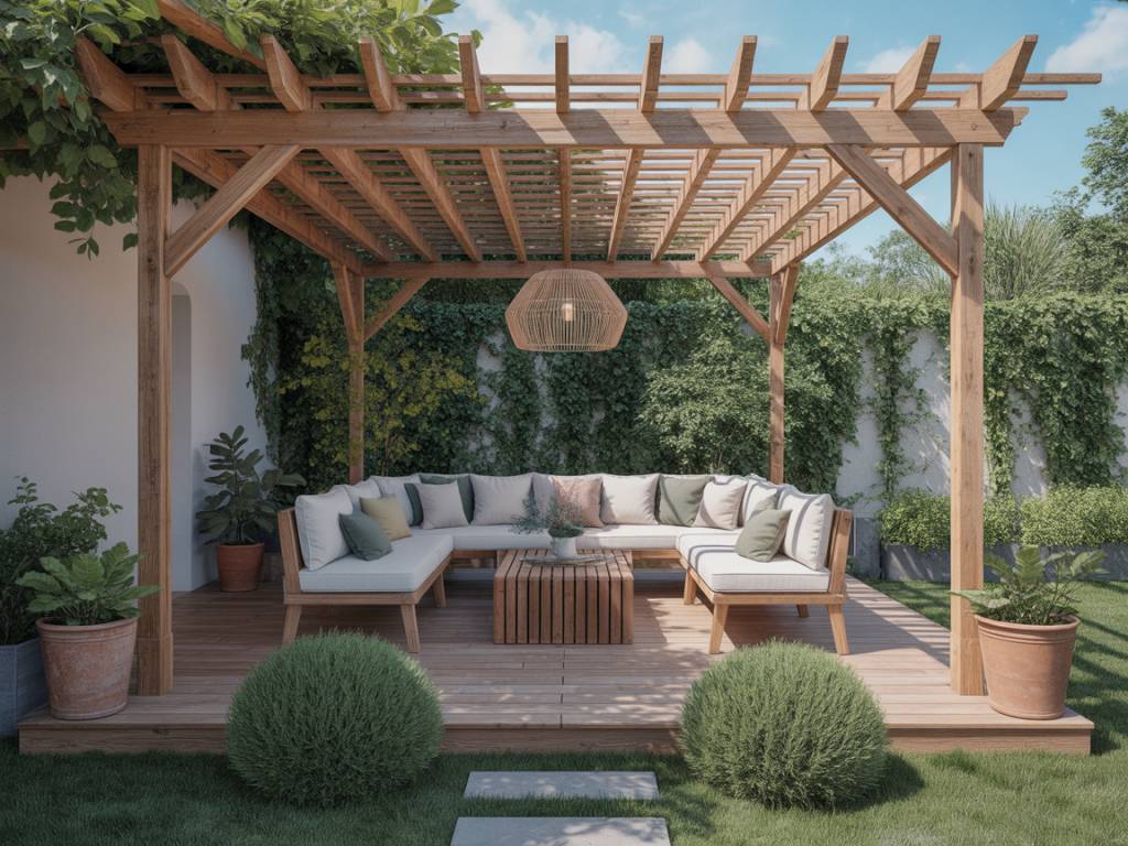 Pergola jardin fer forgé : idées d’architecture et d’aménagement pour un espace de vie extérieur durable